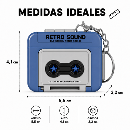 Llavero Cassette Retro™